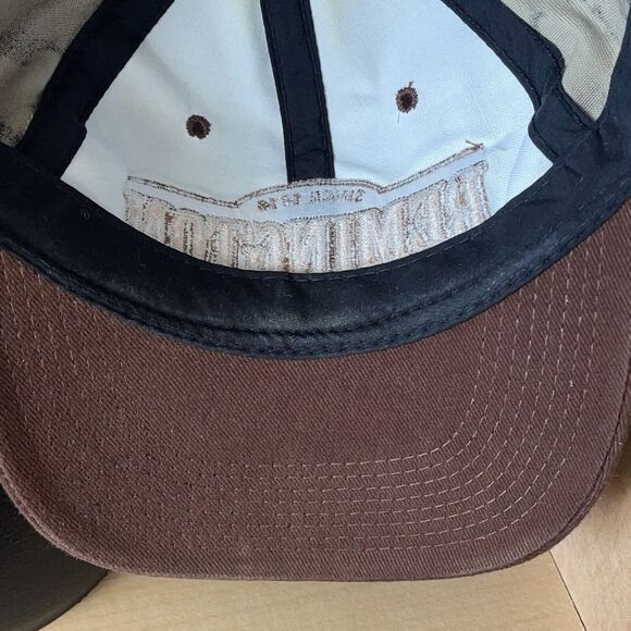 Vintage Remington Camouflage Hunting Adjustable Strapback Hat Cap Rare - Picture 9 of 11